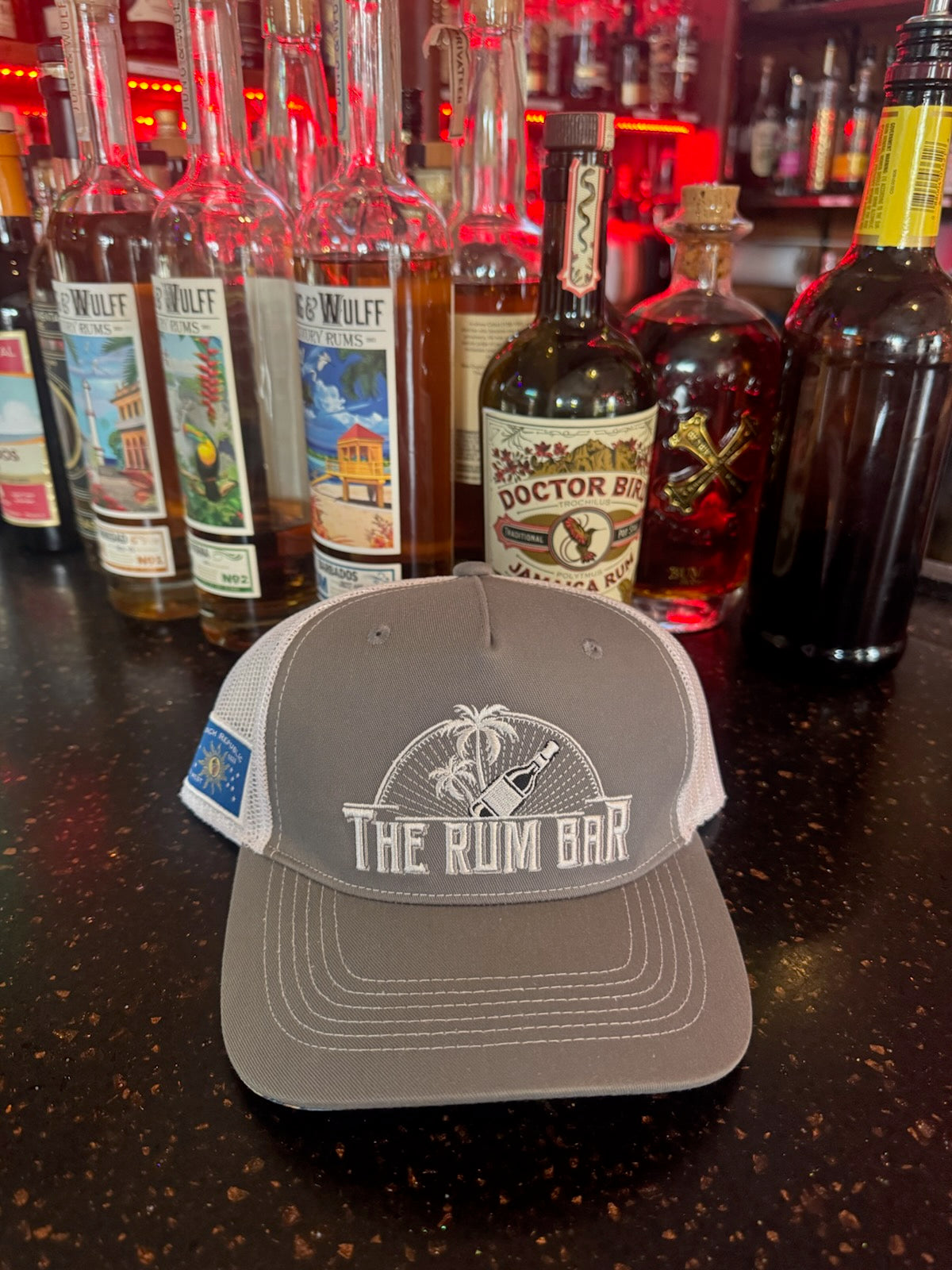 Rum Bar Hat Gray